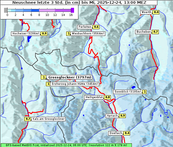 Neuschnee, 24. 12. 2025