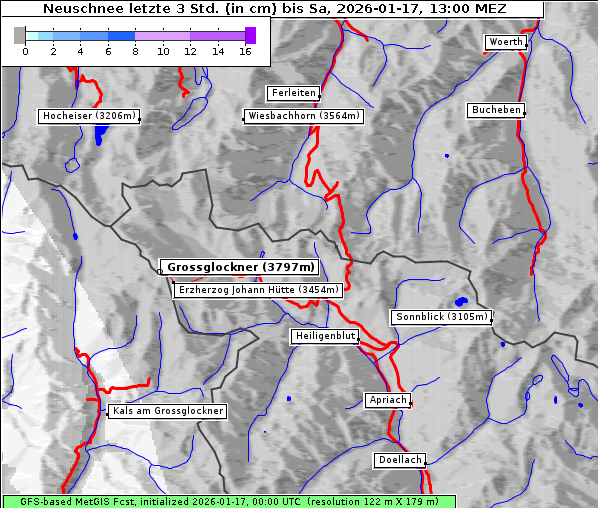 Neuschnee, 17. 1. 2026