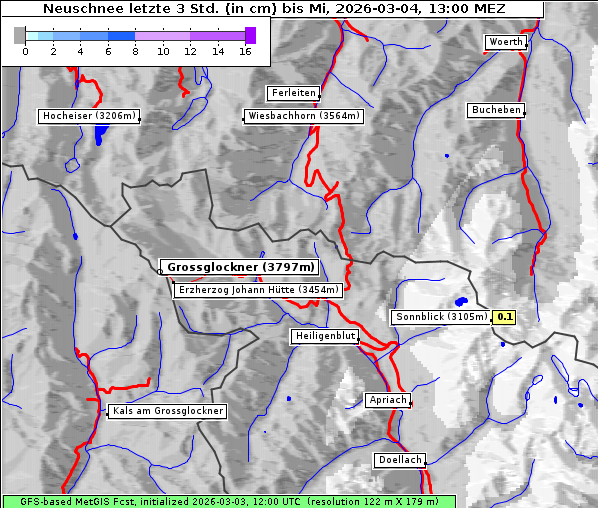 Neuschnee, 4. 3. 2026