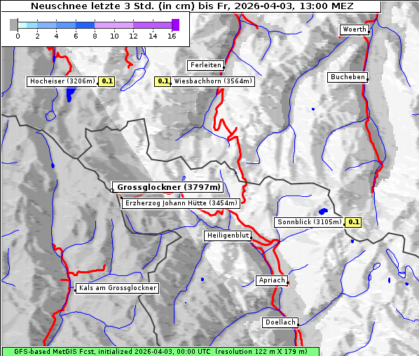 Neuschnee, 3. 4. 2026