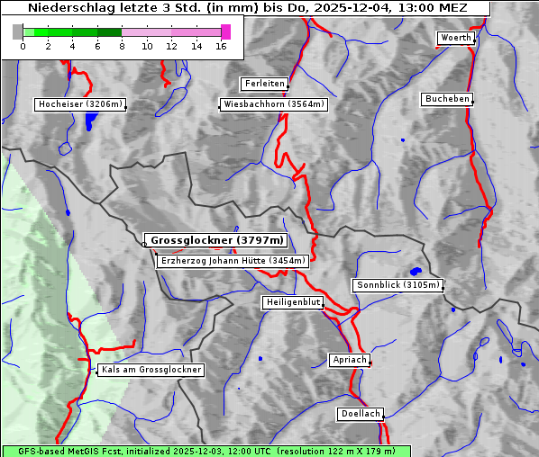 Niederschlag, 4. 12. 2025