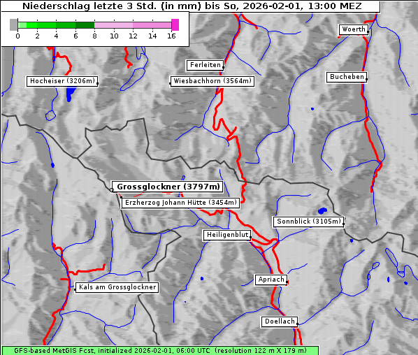 Niederschlag, 1. 2. 2026