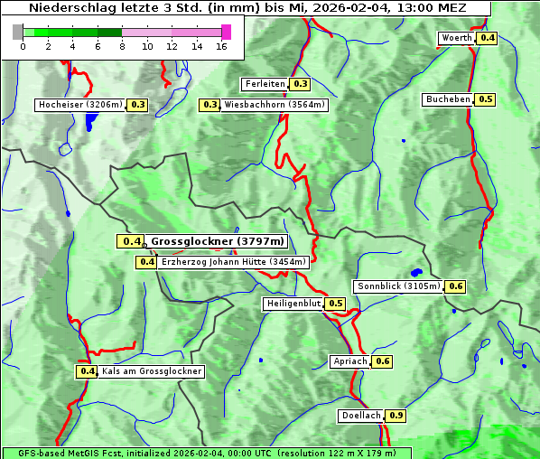 Niederschlag, 4. 2. 2026