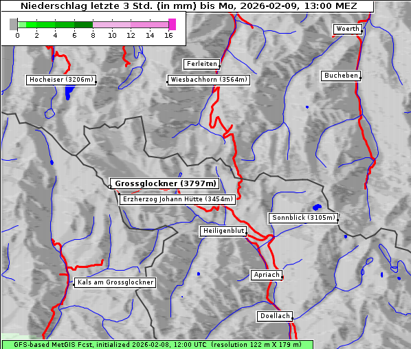 Niederschlag, 9. 2. 2026