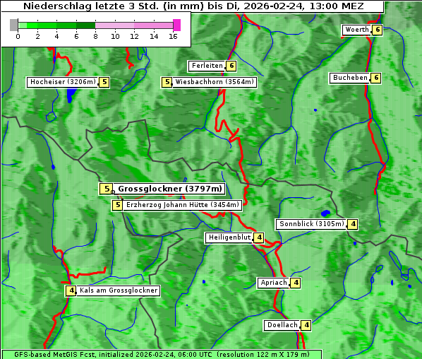 Niederschlag, 24. 2. 2026