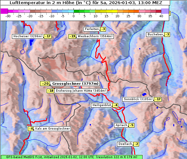 Temperatur, 3. 1. 2026