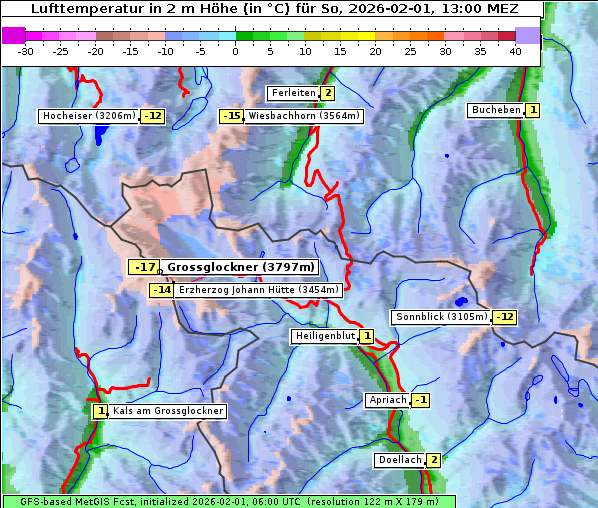 Temperatur, 1. 2. 2026