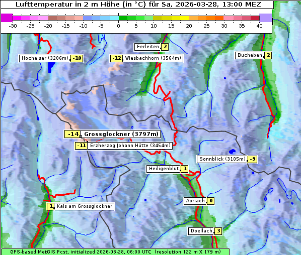 Temperatur, 28. 3. 2026
