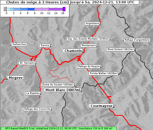 Neuschnee, 21. 12. 2024