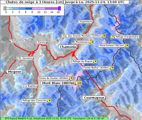 Neuschnee, 24. 11. 2025