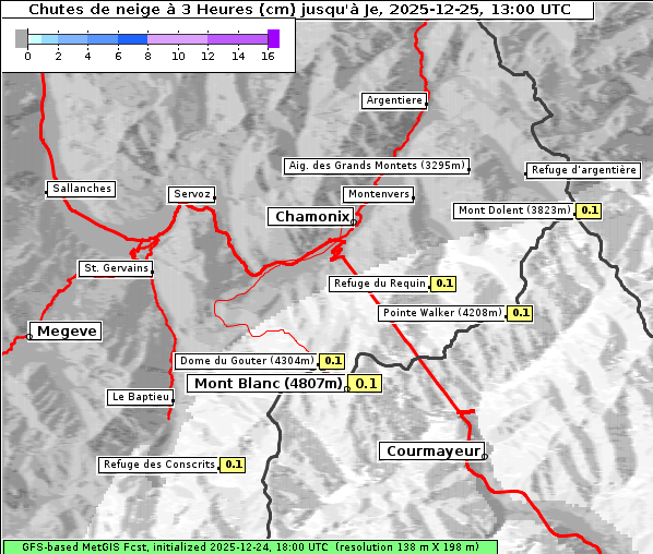 Neuschnee, 25. 12. 2025