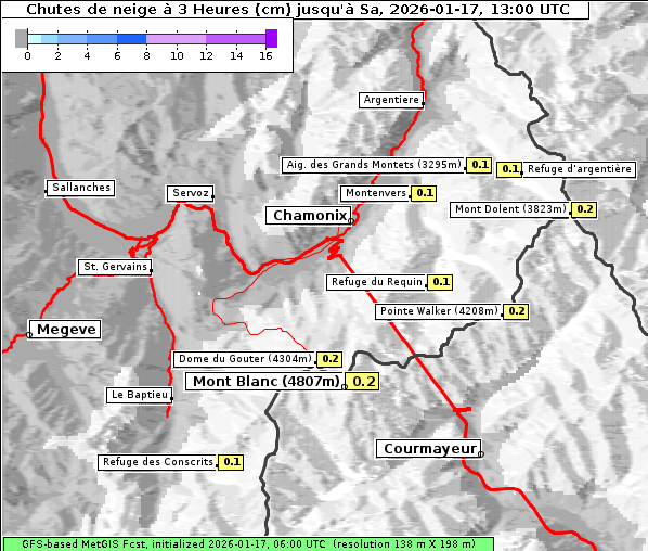Neuschnee, 17. 1. 2026