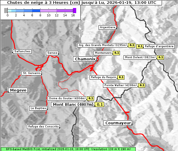 Neuschnee, 19. 1. 2026