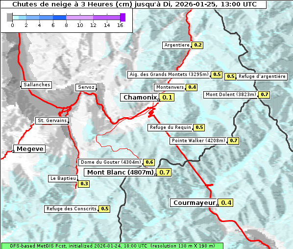 Neuschnee, 25. 1. 2026