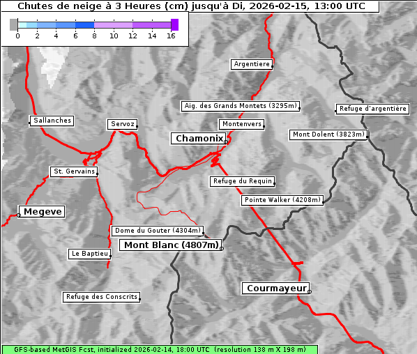 Neuschnee, 15. 2. 2026