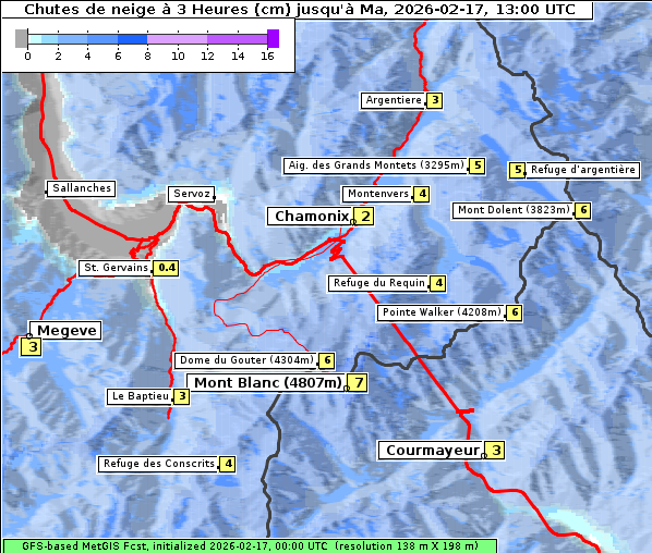 Neuschnee, 17. 2. 2026