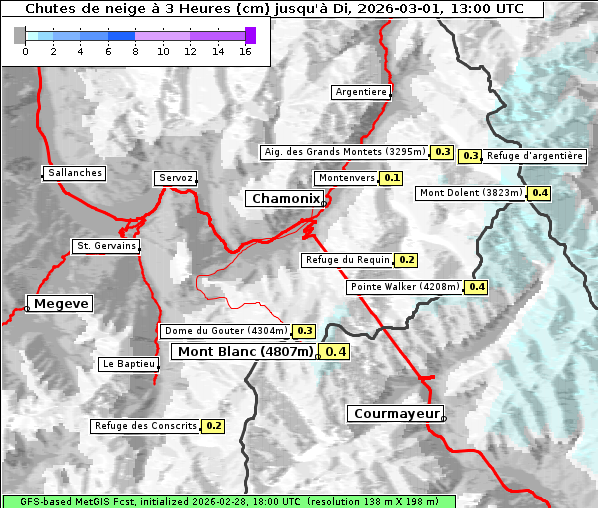 Neuschnee, 1. 3. 2026