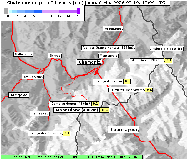 Neuschnee, 10. 3. 2026
