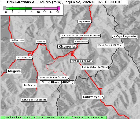 Niederschlag, 7. 3. 2026