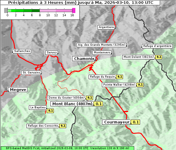 Niederschlag, 10. 3. 2026