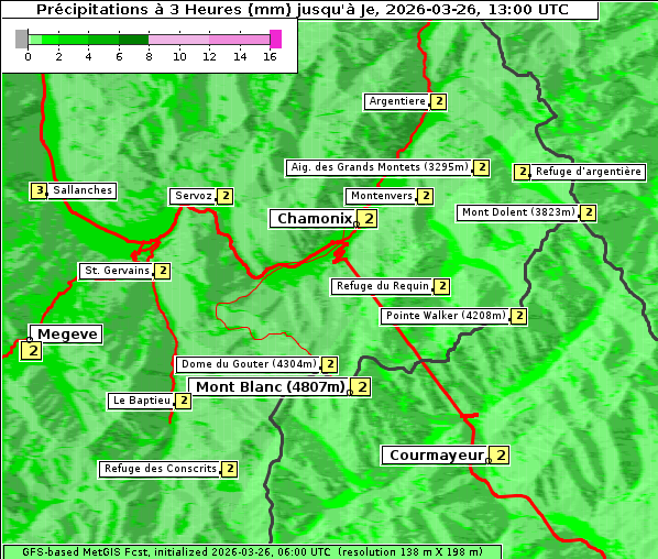 Niederschlag, 26. 3. 2026