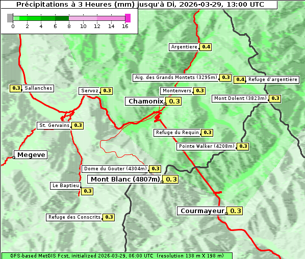 Niederschlag, 29. 3. 2026
