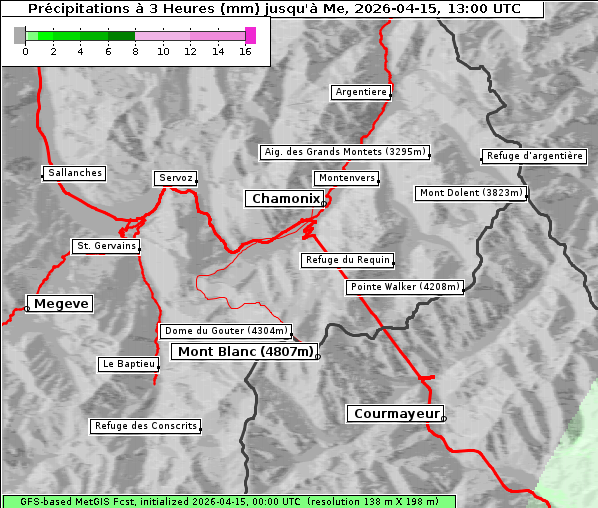 Niederschlag, 15. 4. 2026