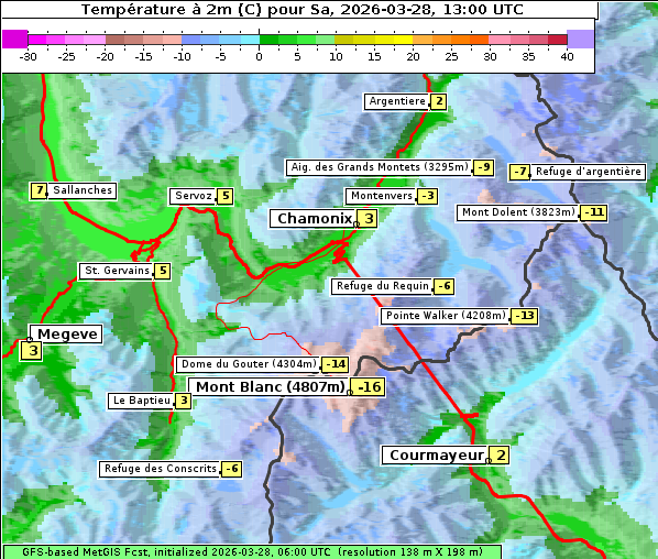 Temperatur, 28. 3. 2026